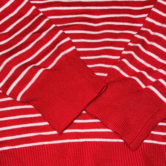 NEW POPSUGAR Striped Sweater XL - Picture 2 of 5